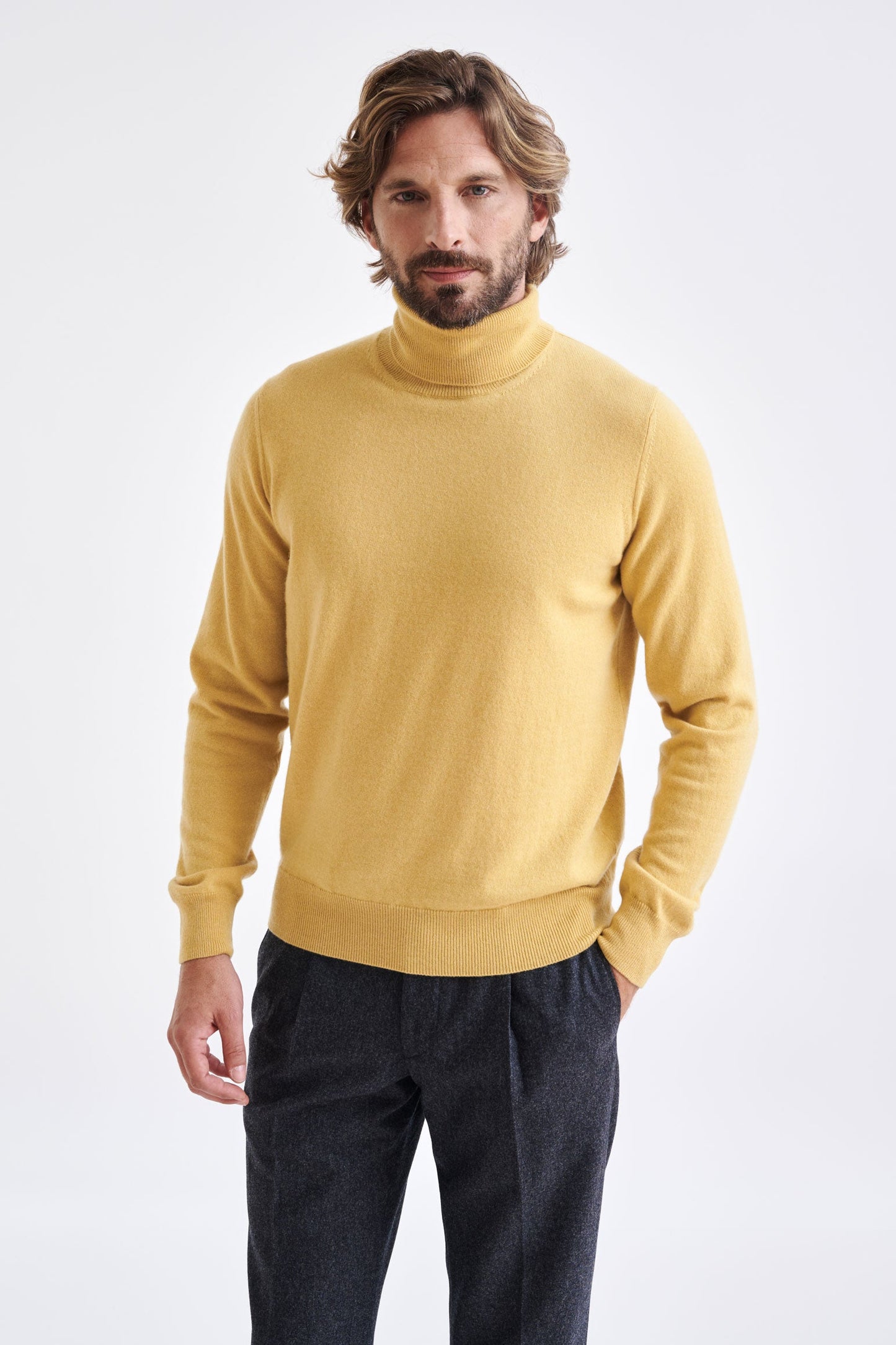 Beewax Wool & Cashmere Drumberg Rollneck Knit