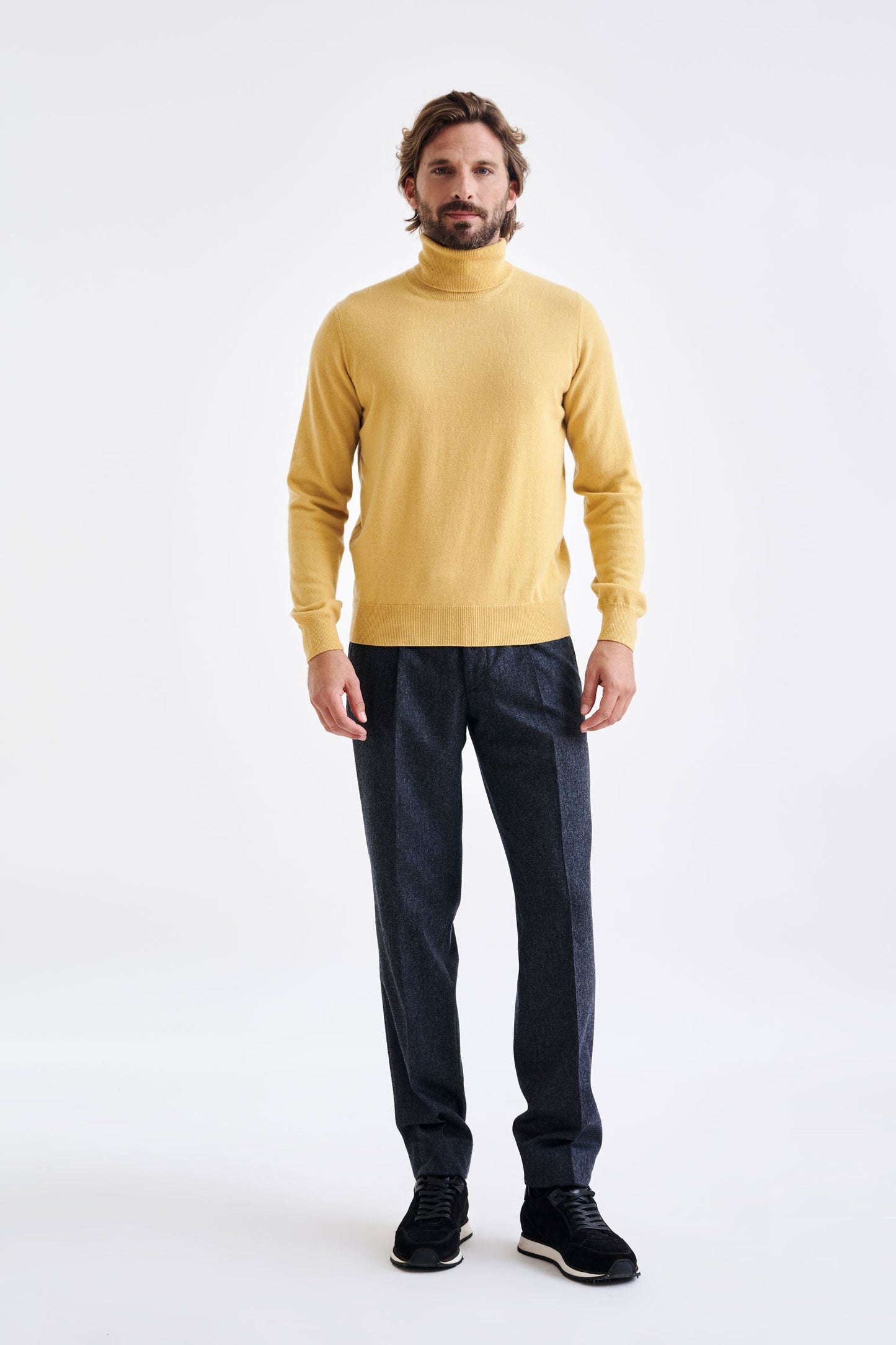 Beewax Wool & Cashmere Drumberg Rollneck Knit