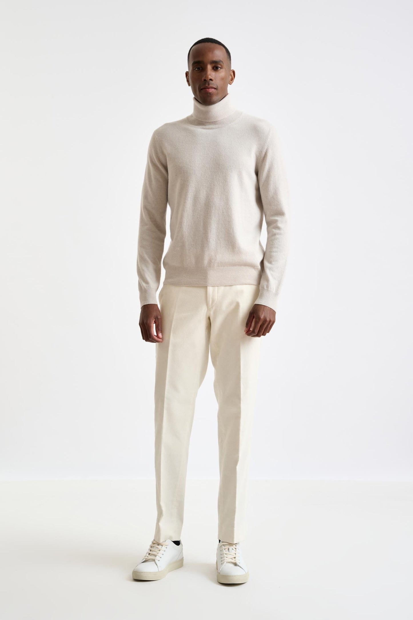 Off White 100% Cashmere Drumberg Rollneck Knit