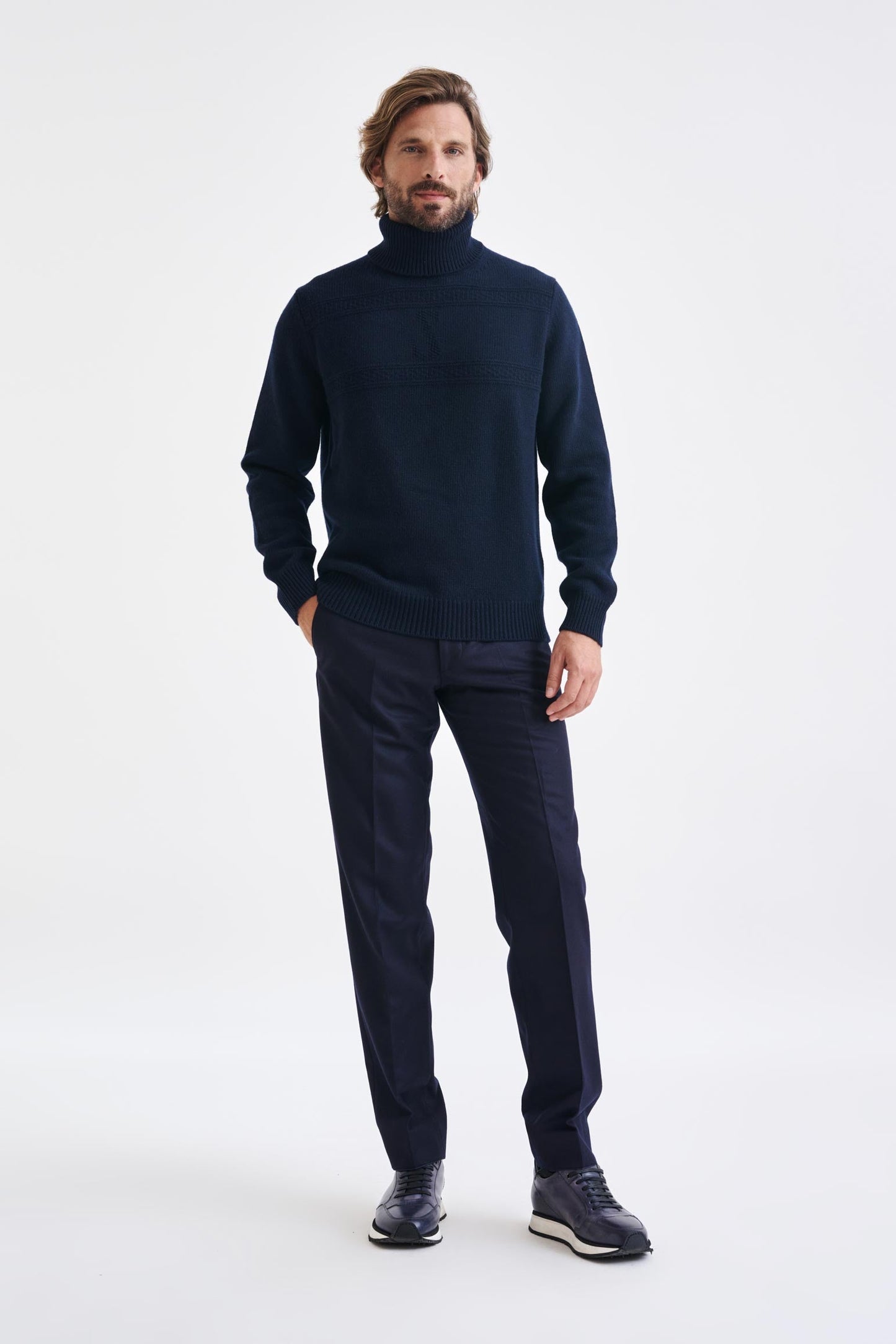 Wool & Cashmere Neptune Glamis Knitwear