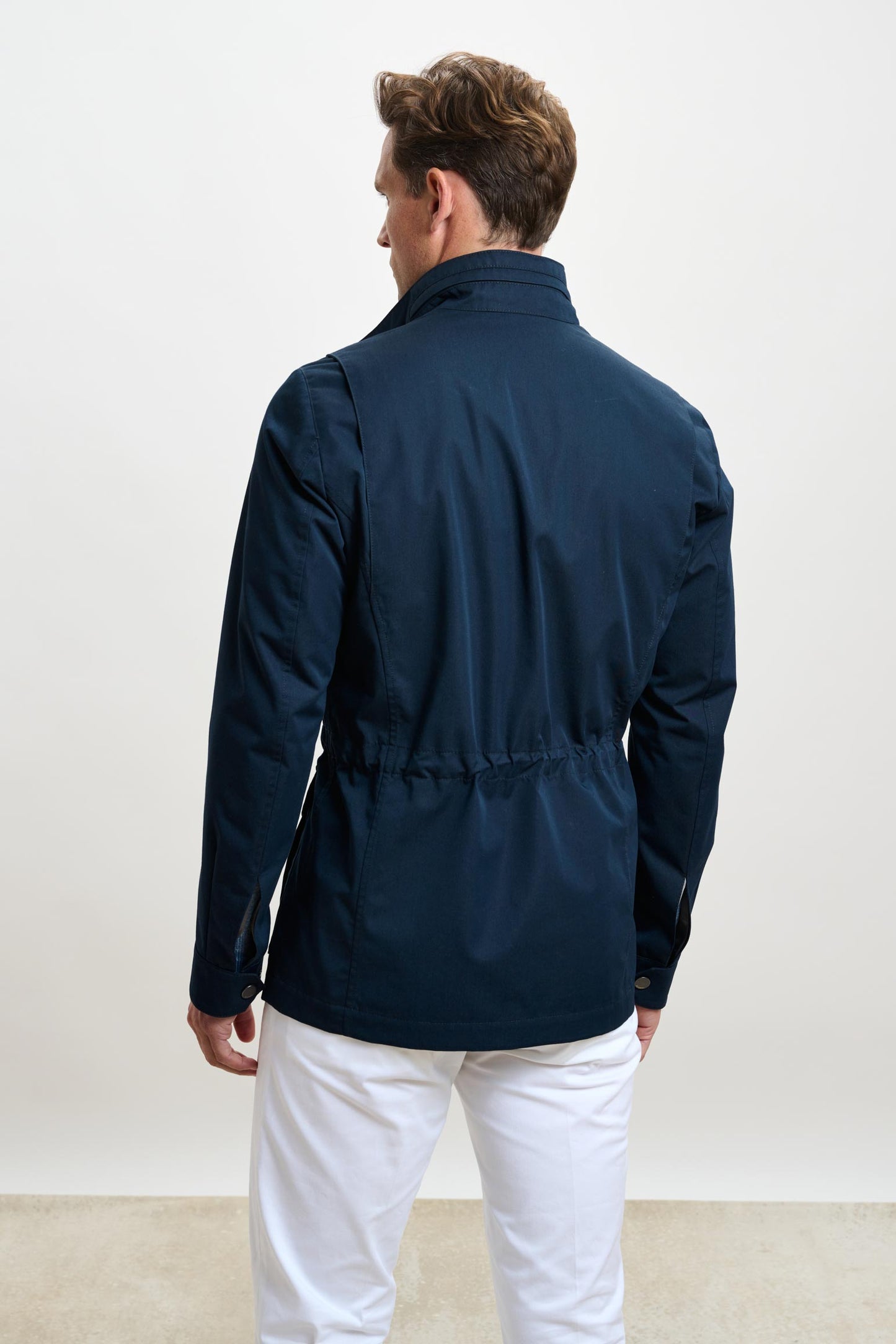 Dartmoor Cotton Tech Field Jacket Navy