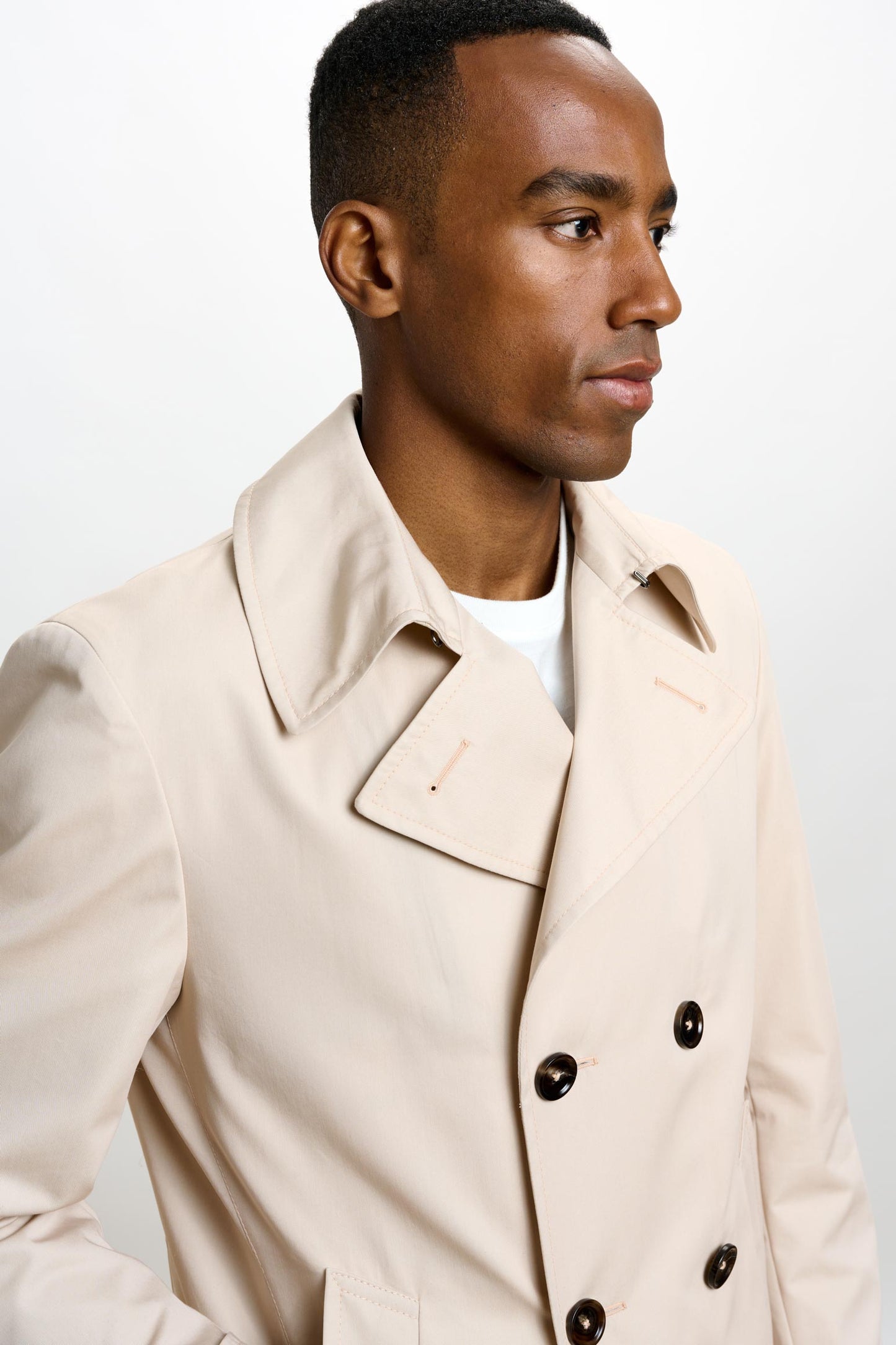 Nelson Cotton Tech Peacoat Beige