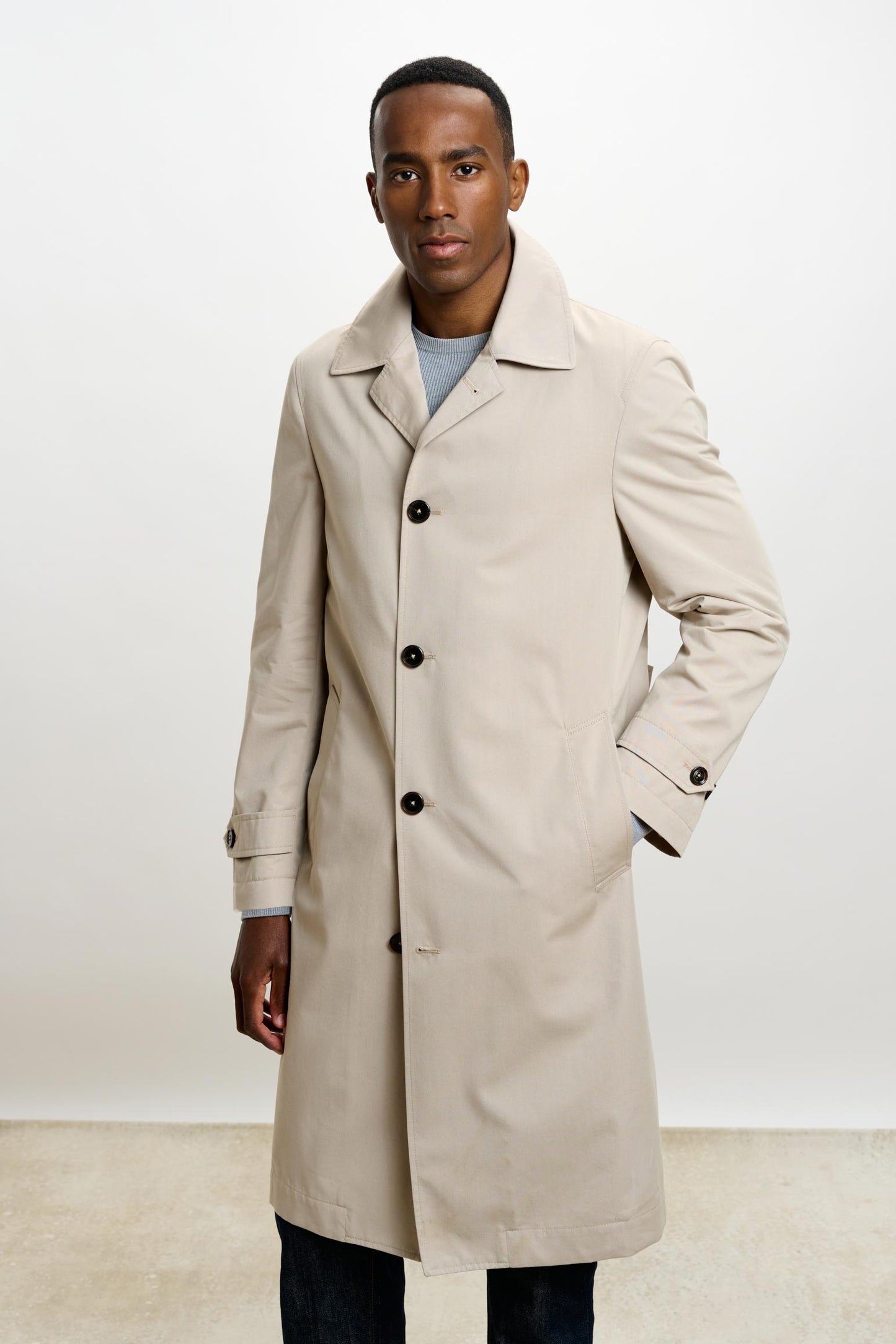 Rannoch Cotton Tech Car Coat Beige