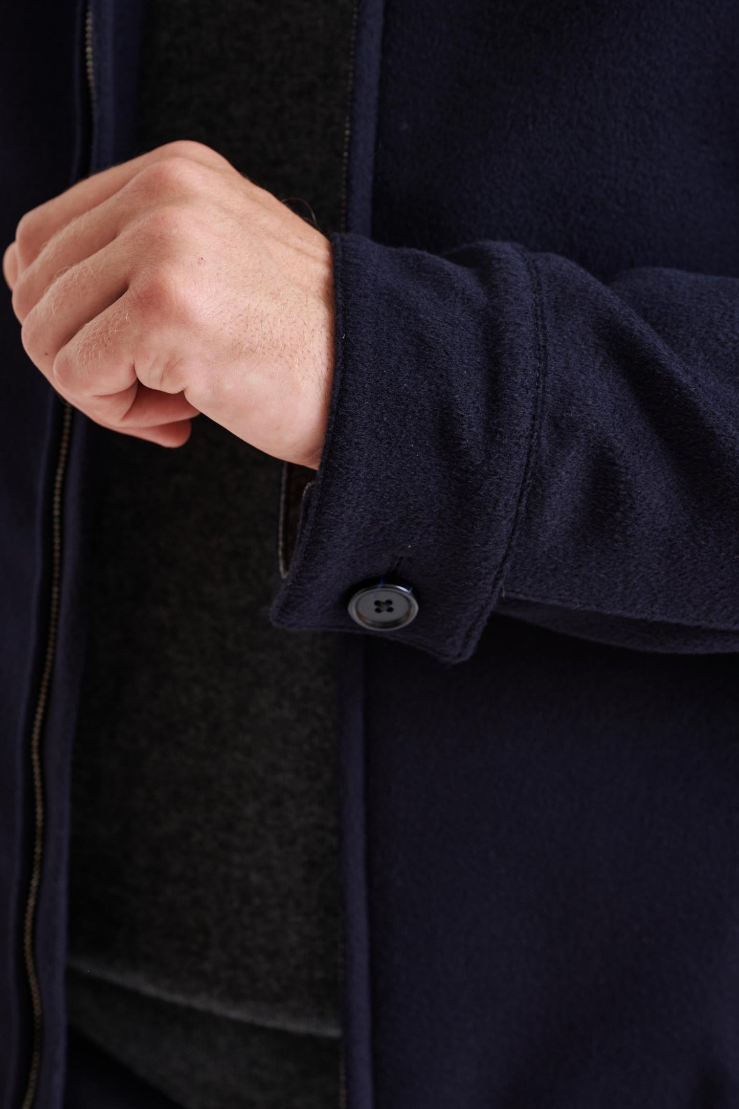 Navy Wool Warwick Jacket Zeus