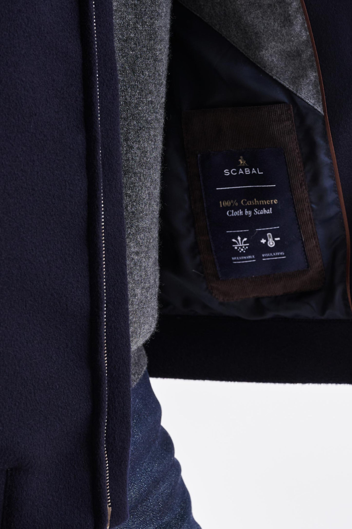 Navy Wool Warwick Jacket Zeus