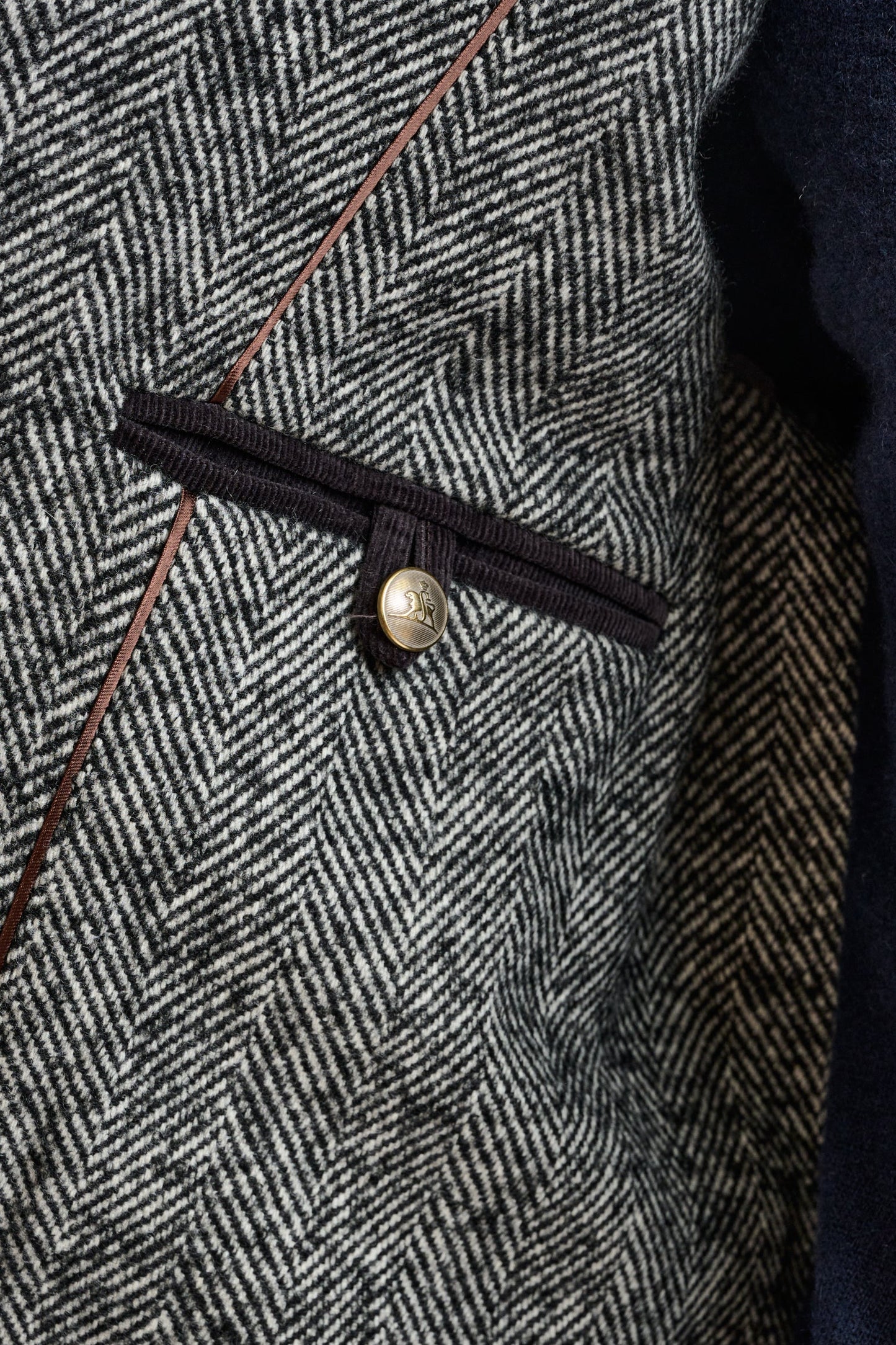 Grey Melange Wool Leeds Coat