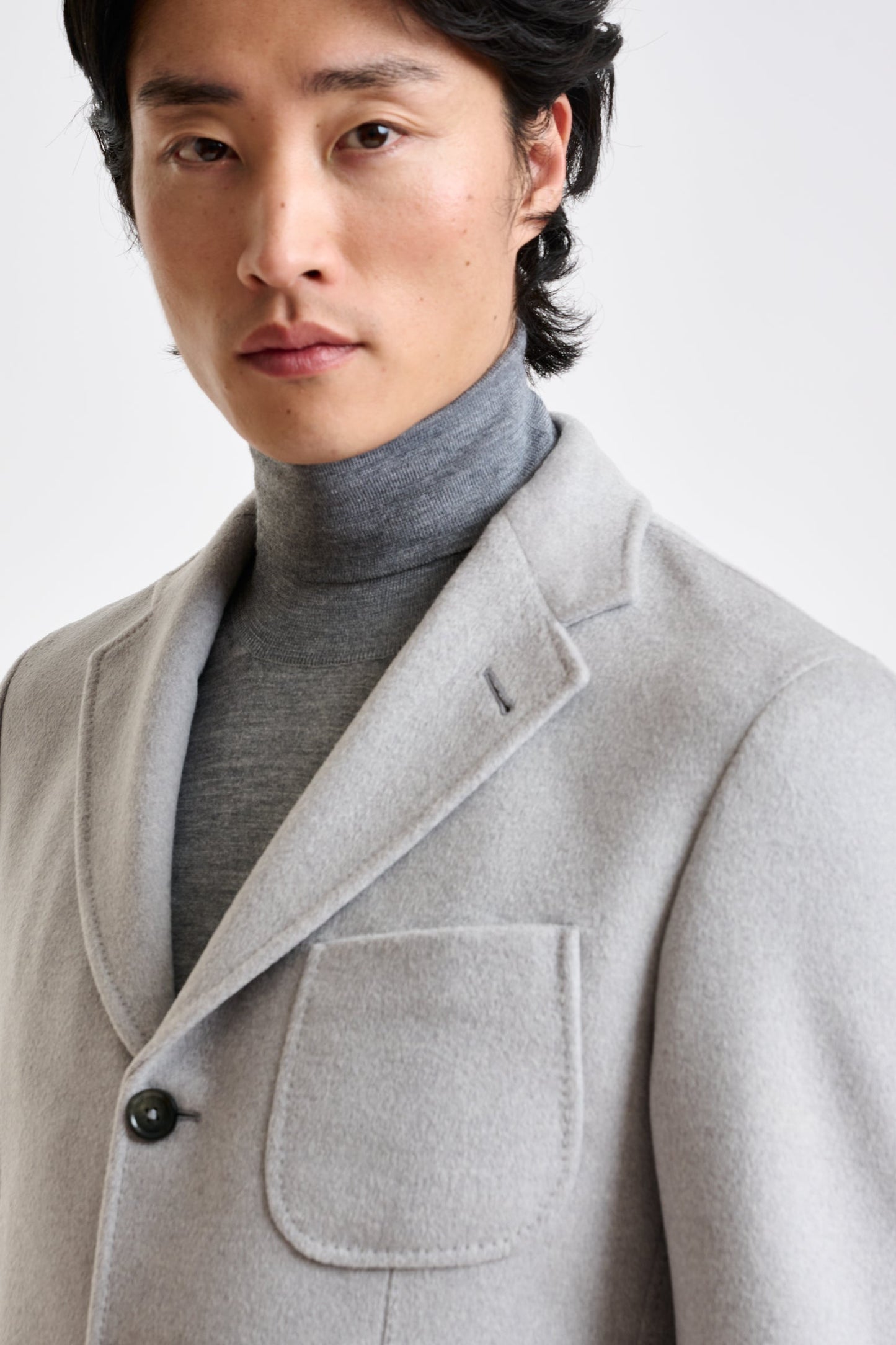 Grey Wool Penrith Jacket Zeus