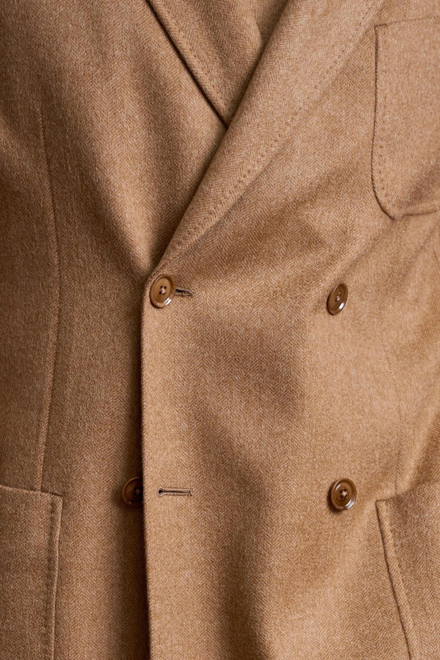 Brown Cashmere Kenton Jacket St Moritz