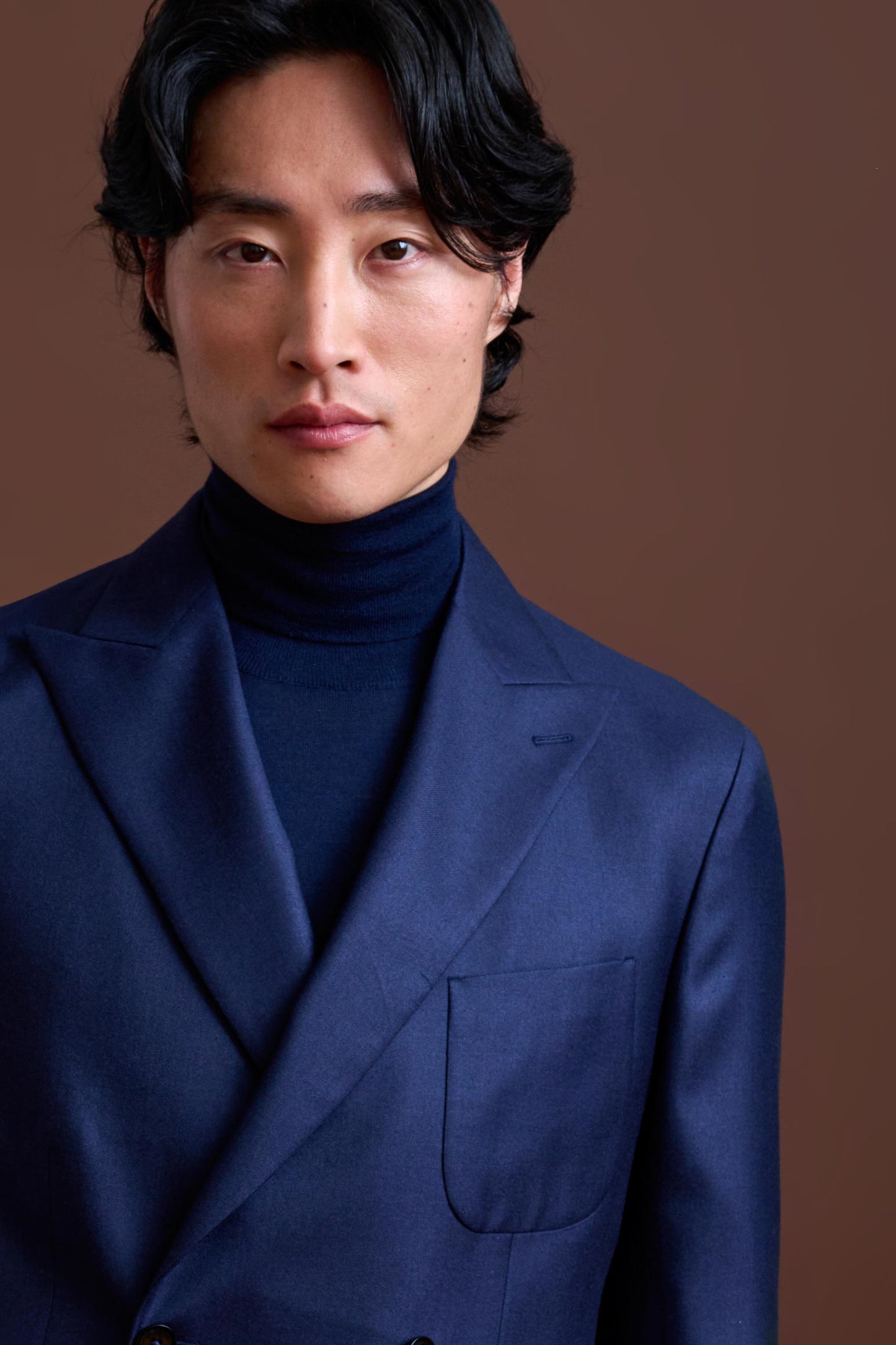 Blue Cashmere Kenton Jacket St Moritz