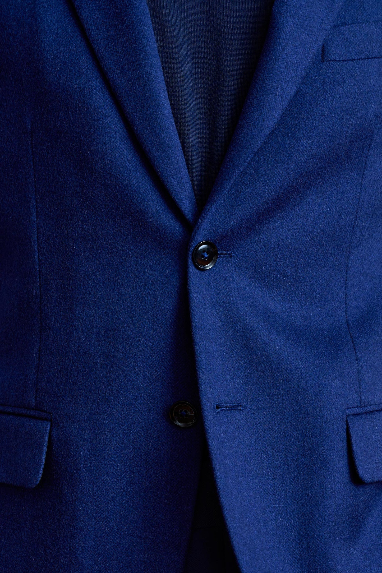 Navy Cashmere & Silk Kenton Jacket Beverly Hills