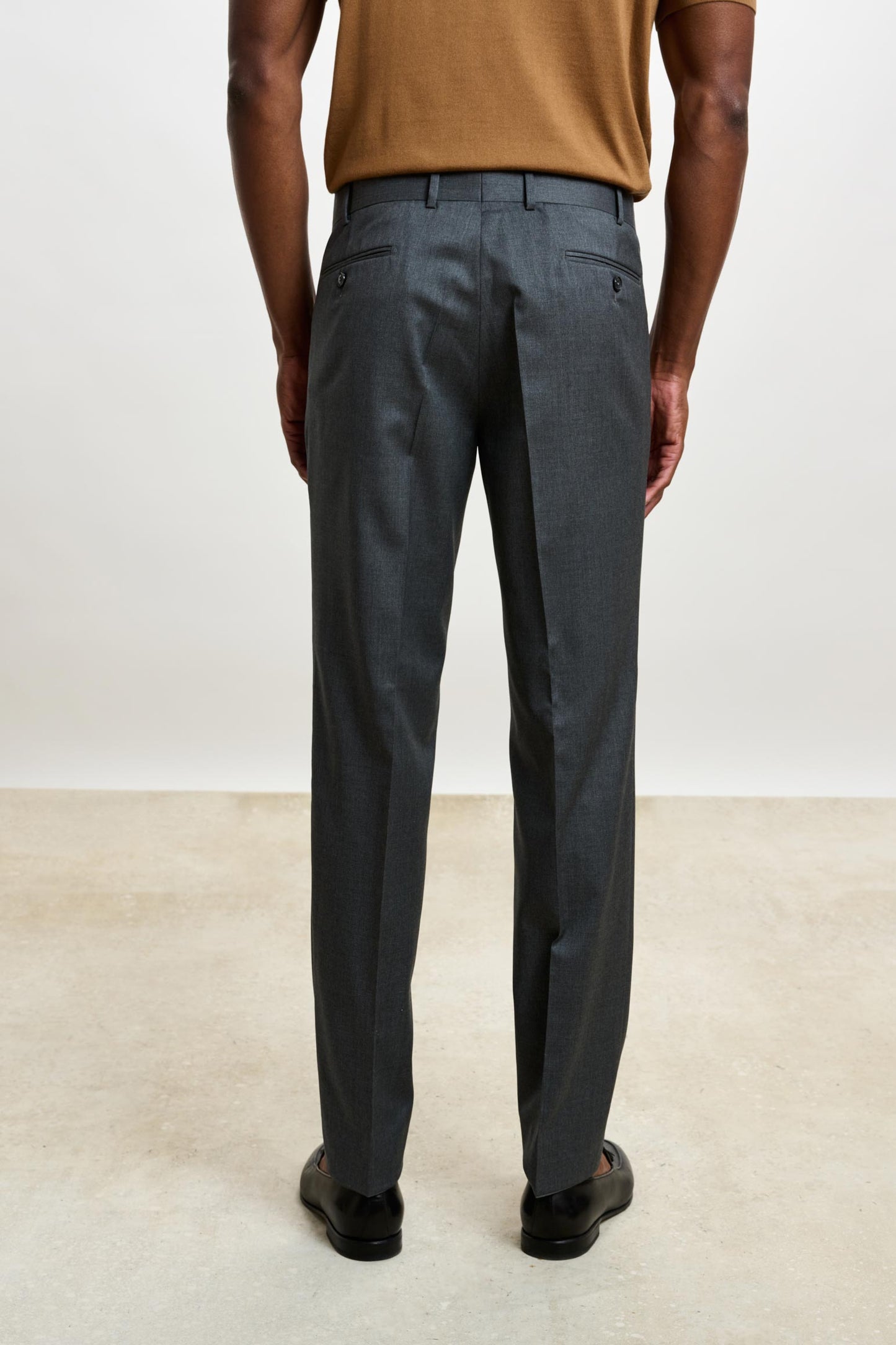 Farley Trouser New Deluxe Mid Gray Melange