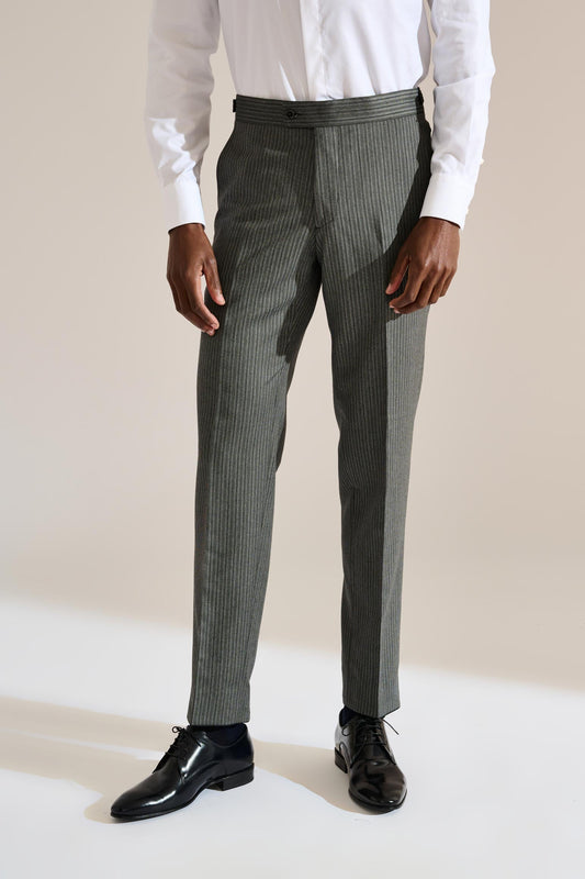 Morning Suit Trouser Festival Grey Stripe