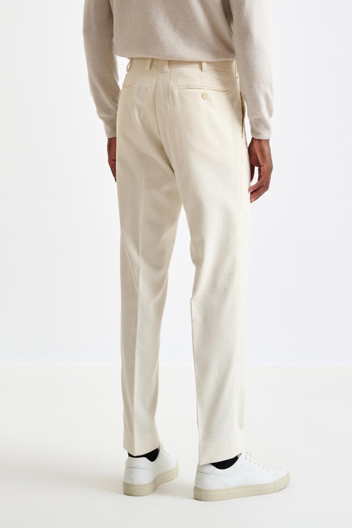 Offwhite Cotton Farley Trouser Corduroy