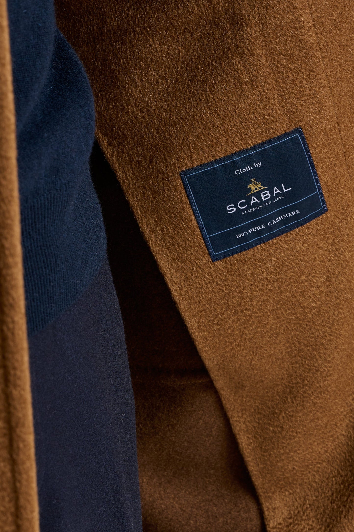 Brown Cashmere Lincoln Overcoat