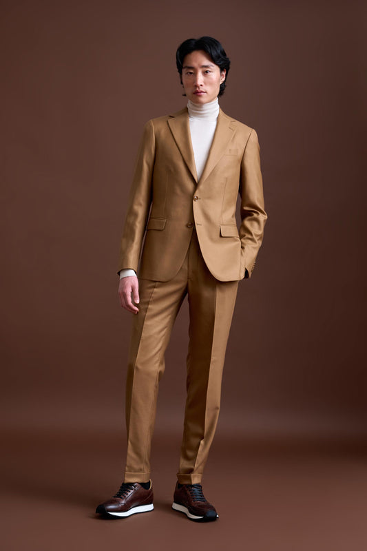 Brown Cashmere Soho Suit Golden Gate