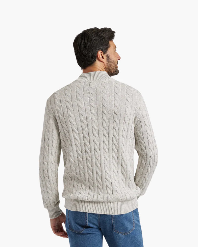 St. Moritz - HALF ZIP SWEATER